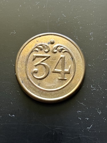 Bouton officier 34 - d’officier,