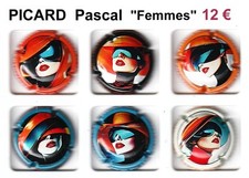 CAPSULES  de  CHAMPAGNE PICARD  Pascal "Femmes"