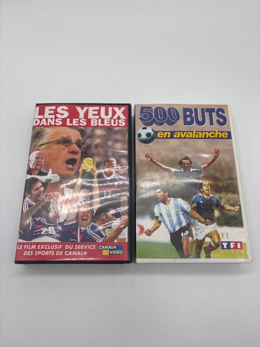 Lot cassettes vhs football - lot,