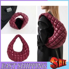 Sac à main fourre-tout matelassé décontracté pour femmes Cloud plissé léger automne hiver sac à main