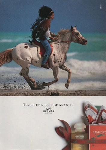 Publicité papier parfum - papier,