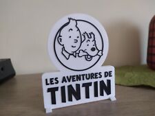enseigne tintin à exposer collection BD