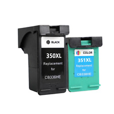 Lot De 4 Cartouches d'Encre Générique 350XL 351XL, Pour Imprimante HP