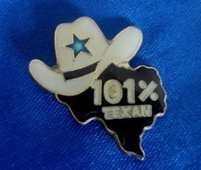 PINS TEXAN CHAPEAU HAT TEXAN