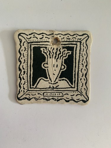 Etiquette cartonnee vintage - cartonnee,