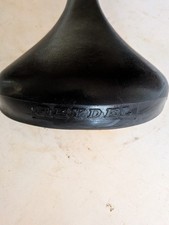 Selle vélo ville ancien vintage noir marque - REYDEL