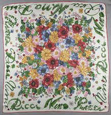 Magnifique foulard vintage "