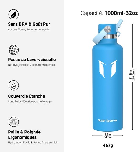 Gourde isotherme super sparrow - super,