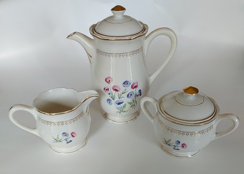 Lot cafetière sucrier pot - cafetière-sucrier-pot, à