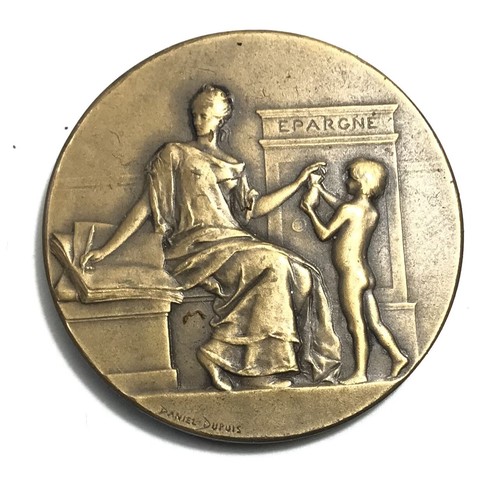 Medaille bronze caisse - bronze,