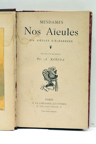 Livre ancien robida - livre,