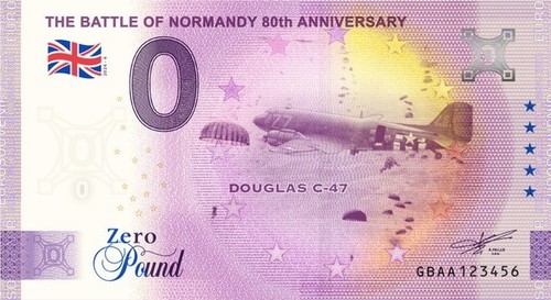 Billet souvenir pounds - billet,