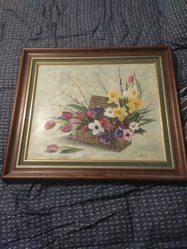 Tableau ancien huile sur - huile,