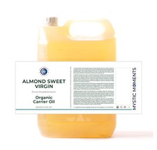 Mystic Moments Huile Vierge Organique De Transport D'Amande Douce 5 Litres