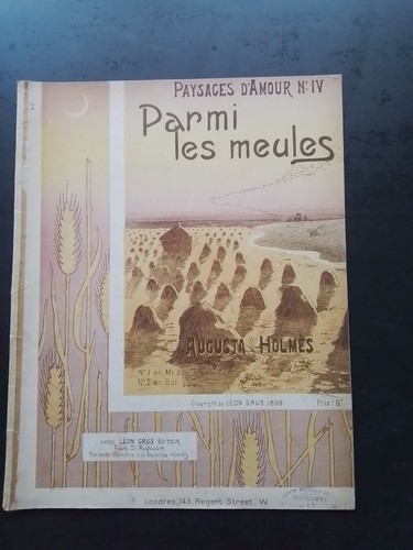 Partition ancienne piano - piano, &