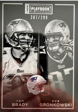 TOM BRADY / ROB GRONKOWSKI 2015 PLAYBOOK 287/299