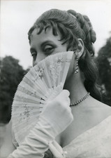 Actrice Michèle Morgan dans