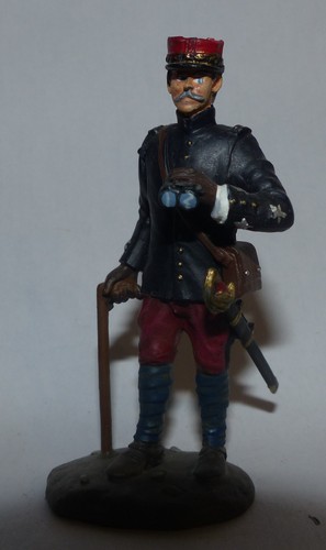 Officier français avec