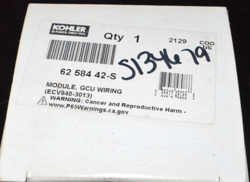 New kohler 584 - 62,