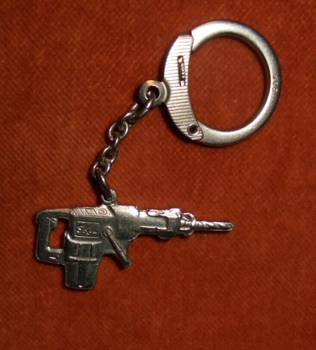 Porte clés métal perceuse - porte-clés,