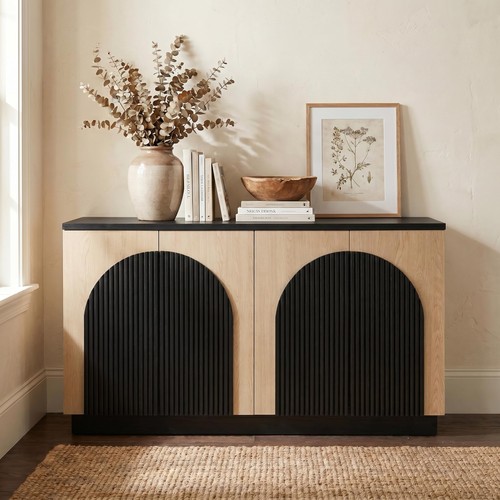 Modern fluted wood - fluted,