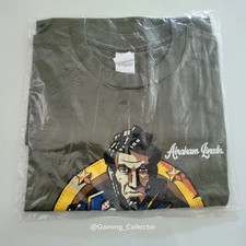 Code Name Steam : T-shirt Taille M Officiel Abraham Lincoln Promo Neuf Ps3 Rare