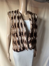 Gilet Sans Manches Fourrure