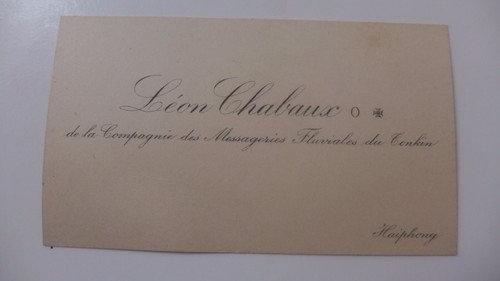 Carte visite ancienne leon - visite,
