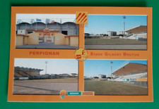carte STADE DE RUGBY a PERPIGNAN (66) STADE GILBERT BRUTUS