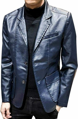 Blazer cuir noir - cuir,