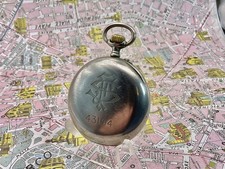 Longines 43194 Peinture Chemin État. Troisième Série 1914/15. Montre Poche