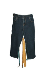 PANTACOURT JEANS FEMME  °°°   CAMAIEU   °°° TAILLE 38  .PARFAIT ETAT