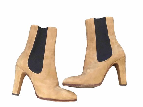Authentique boots daim beige - authentique,