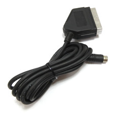 CONSOLE SEGA MEGA DRIVE II CABLE VIDEO PERITEL RVB VIDEO OFFICIEL MK 1637-09