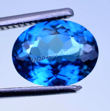 Naturel Bleu Zircon 4.80 CT