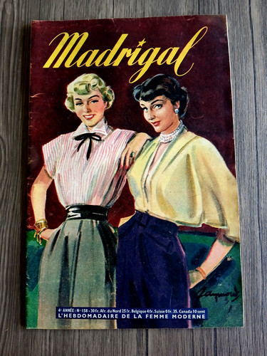 Magazine revue madrigal modes - magazine,