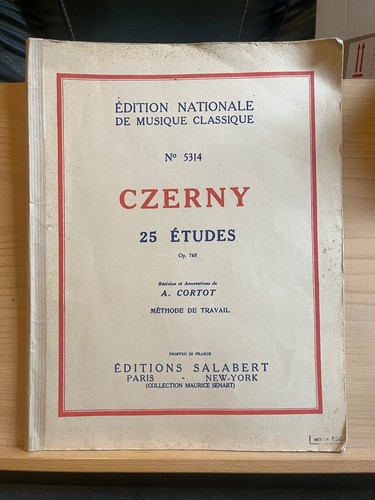 Czerny études opus - czerny,