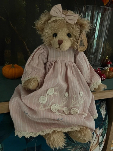 Peluche ours oursonne louise - ours,