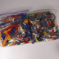 K'NEX Grand Mélange De Tiges, Connecteurs, Roues, Engrenages