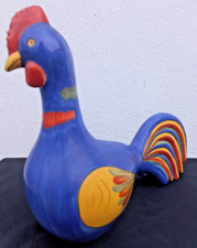 Coq stylisé en faïence HB