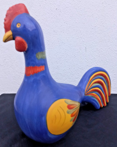 Coq stylisé faïence hb - coq,