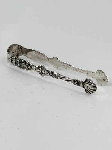 Pince sucre argent massif - ,