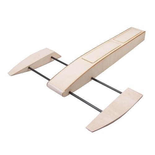 Speed boat en bois - 1x(rc,