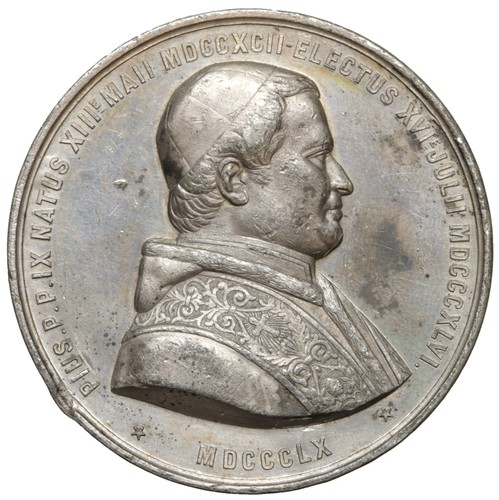 Pius 1846 1878 - 1846-1878, medal