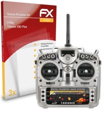 atFoliX 3x Film Protection d'écran pour FrSky Taranis X9D Plus mat&antichoc