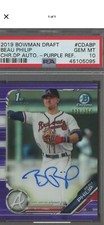 2019 Bowman Chrome Purple