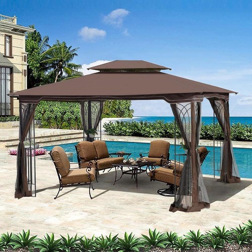 Patio gazebo mosquito netting - gazebo,