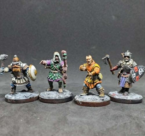 28mm minis dungeon - x4,