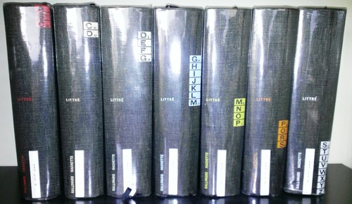 Littré 7 volumes - littré,