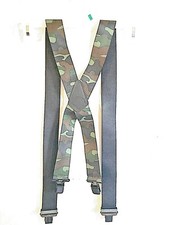 Mens Treestand Camouflage XL 48inches Adj.Suspenders-Braces